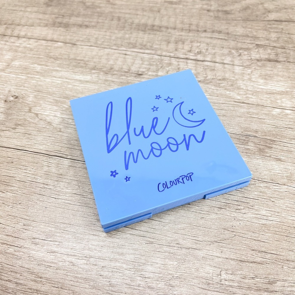 colourpop Blue Moon eyeshadow palette, Powder New No Box